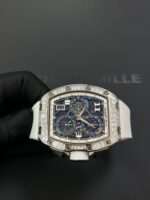 Richard Mille RM 72-01 Automatic Winding Lifestyle Flyback Chronograph White Gold with Baguette Diamonds - Image 13