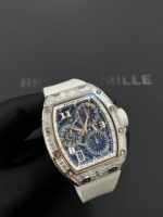 Richard Mille RM 72-01 Automatic Winding Lifestyle Flyback Chronograph White Gold with Baguette Diamonds - Image 15