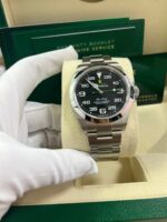 Rolex Air King Smooth Bezel Black Dial Oyster Bracelet 126900 - Image 7