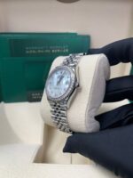 Rolex Datejust 31 Diamond Bezel - White Mother-Of-Pearl Diamond Dial - Jubilee 278384rbr - Image 2