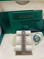 Rolex Datejust 31 Steel and Rose Gold Jubilee Bracelet / Index Pink Dial 278271 - Image 4