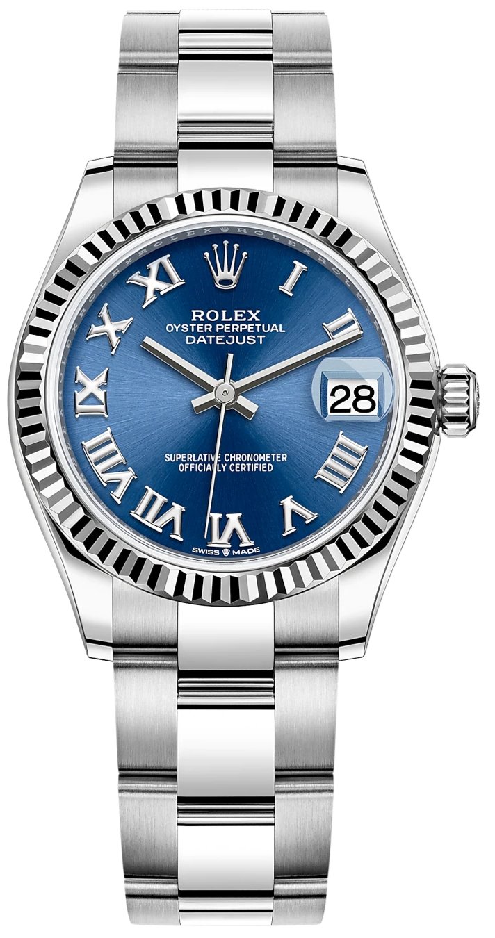 rolex-datejust-31-white-gold-and-steel-watch-fluted-bezel-oyster-bracelet-ref-278274-0033-128881.jpg Rolex Datejust 31 White Gold and Steel Watch - Fluted Bezel - Oyster Bracelet (Ref# 278274-0033) - Image 1