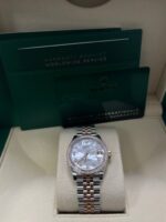 Rolex Datejust 31mm Mother Of Pearl Dial Rose Gold / Steel Reference #278381RBR - Image 3