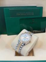 Rolex Datejust 31mm Stainless Steel and Yellow Gold Silver Diamond Dial Jubilee 278383RBR - Image 8