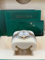 Rolex Datejust 31mm Stainless Steel and Yellow Gold Silver Diamond Dial Jubilee 278383RBR - Image 7