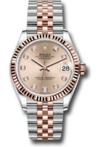 Rolex Datejust 31mm Sundust Diamond Dial Jubilee Bracelet 278271