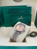 Rolex Datejust 31mm Sundust Diamond Dial Jubilee Bracelet 278271 - Image 8