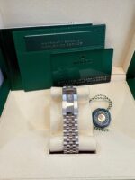 Rolex Datejust 36 Fluted Bezel Slate Roman Dial Jubilee Bracelet 126234 - Image 5