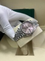 Rolex Datejust 36 Jubilee Pink Roman Dial Ladies (Reference 126234) - Image 6