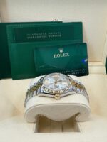 Rolex Datejust 36 Silver Roman Dial Fluted Jubilee Bracelet 126233 - Image 5