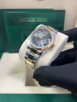 Rolex Datejust 36mm Wimbledon Dial Yellow Gold and Steel 126233 - Image 9