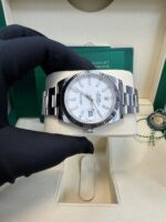 Rolex Datejust 41 Fluted Bezel White Index Dial Oyster Bracelet 126334 - Image 12