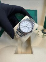 Rolex Datejust 41 Fluted Bezel White Index Dial Oyster Bracelet 126334 - Image 9
