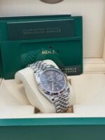 Rolex Datejust 41/ Stainless Steel & White Gold/ Dark Rhodium Index Dial/ Jubilee Bracelet (Ref# 126334) - Image 14