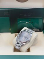 Rolex Datejust 41/ Stainless Steel & White Gold/ Dark Rhodium Index Dial/ Jubilee Bracelet (Ref# 126334) - Image 6