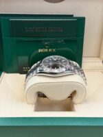Rolex Datejust 41/ Stainless Steel & White Gold/ Dark Rhodium Index Dial/ Jubilee Bracelet (Ref# 126334) - Image 8