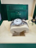 Rolex Datejust 41/ Stainless Steel & White Gold/ White Index Dial/ Fluted Bezel/ Jubilee Bracelet (Ref# 126334) - Image 3