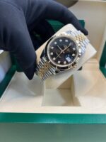 Rolex Datejust 41 Steel and Yellow Gold Black Diamond Jubilee 126333 - Image 10