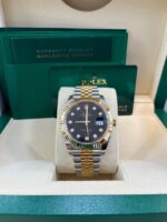 Rolex Datejust 41 Steel and Yellow Gold Black Diamond Jubilee 126333 - Image 2