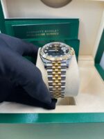 Rolex Datejust 41 Steel and Yellow Gold Black Diamond Jubilee 126333 - Image 11