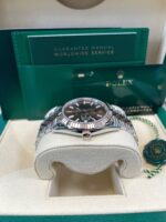 Rolex Datejust 41 Two-Tone Stainless Steel and Rose Gold/ Chocolate Index Dial/ Fluted Bezel/ Jubilee Bracelet (Ref#126331) - Image 4