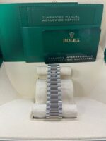 Rolex Day-Date 40 Platinum Day-Date 40 Watch - Fluted Bezel - Ice Blue Baguette Dial 228236 - Image 5