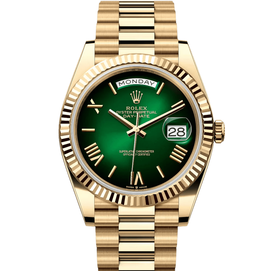 rolex-day-date-40mm-ombre-green-roman-dial-new-release-228238-165866.png Rolex Day-Date 40mm Ombre Green Roman Dial New Release 228238 - Image 1