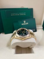 Rolex Day-Date 40mm Ombre Green Roman Dial New Release 228238 - Image 7