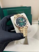 Rolex Day-Date 40mm Ombre Green Roman Dial New Release 228238 - Image 9