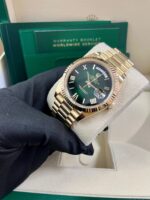 Rolex Day-Date 40mm Ombre Green Roman Dial New Release 228238 - Image 12
