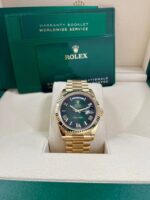 Rolex Day-Date 40mm Ombre Green Roman Dial New Release 228238 - Image 3