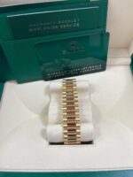 Rolex Day-Date 40mm Ombre Green Roman Dial New Release 228238 - Image 11