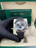 Rolex Daytona 40 White Gold Steel Grey Index Dial Black Sub-Dials Oysterflex (Ref# 116519LN) - Image 6