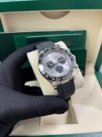 Rolex Daytona 40 White Gold Steel Grey Index Dial Black Sub-Dials Oysterflex (Ref# 116519LN) - Image 5