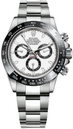 Rolex Panda Daytona 40mm - Stainless Steel - White Panda Index Dial - Ceramic Bezel (Ref# 116500LN)