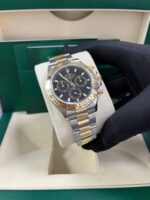 Rolex Daytona 40mm Yellow Rolesor Cosmograph - Black Index Dial (Ref# 116503) - Image 6