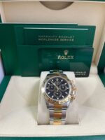 Rolex Daytona 40mm Yellow Rolesor Cosmograph - Black Index Dial (Ref# 116503) - Image 2