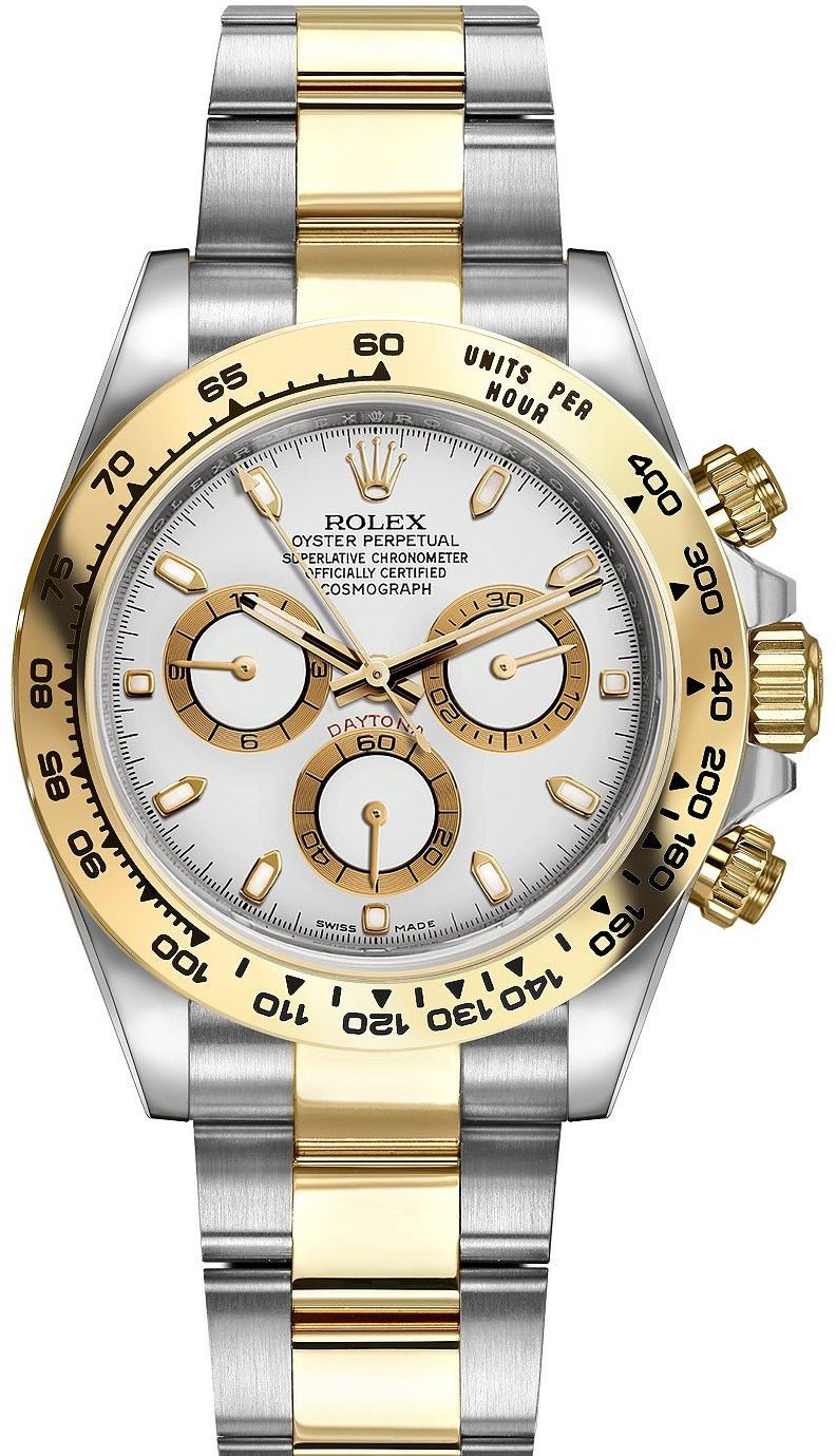 rolex-daytona-40mm-yellow-rolesor-cosmograph-white-index-dial-ref-116503-592957.jpg Rolex Daytona 40mm Yellow Rolesor Cosmograph White Index Dial (Ref #116503) - Image 1