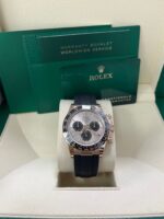 Rolex Daytona Cosmograph Daytona Black Bezel - Sundust And Black Index Dial - Oysterflex Strap 126515ln - Image 3