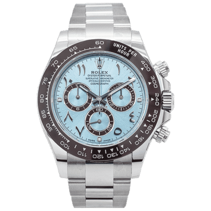 Rolex Daytona Platinum Ceramic Arabic Dial 116506