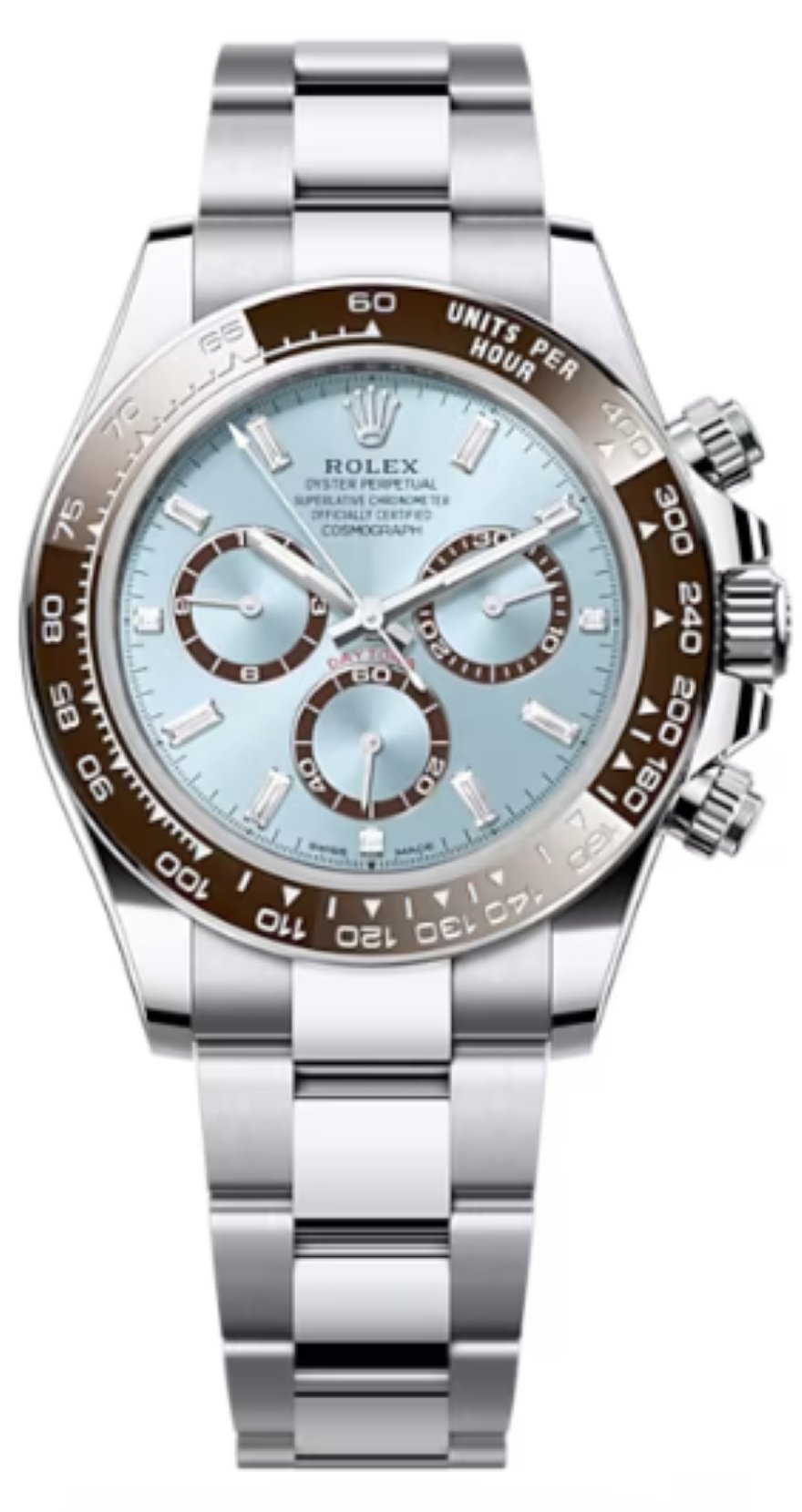 rolex-daytona-platinum-daytona-ice-blue-baguette-dial-126506-583921.jpg Rolex Daytona Platinum Daytona Ice Blue Baguette Dial 126506 - Image 1