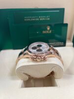 Rolex Daytona Rose Gold Cosmograph Daytona 40 Watch - Meteorite and Black Dial-Oyster Bracelet 116505 - Image 5