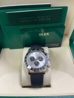 Rolex Daytona White Gold Cosmograph Daytona Silver And Black Index Dial - Oysterflex Strap 126519LN - Image 2