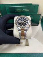Rolex Daytona Yellow Gold and Steel Daytona Black Index Dial - Oyster Bracelet 126503 - Image 12