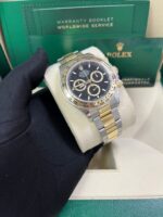 Rolex Daytona Yellow Gold and Steel Daytona Black Index Dial - Oyster Bracelet 126503 - Image 13