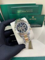 Rolex Daytona Yellow Gold and Steel Daytona Black Index Dial - Oyster Bracelet 126503 - Image 8