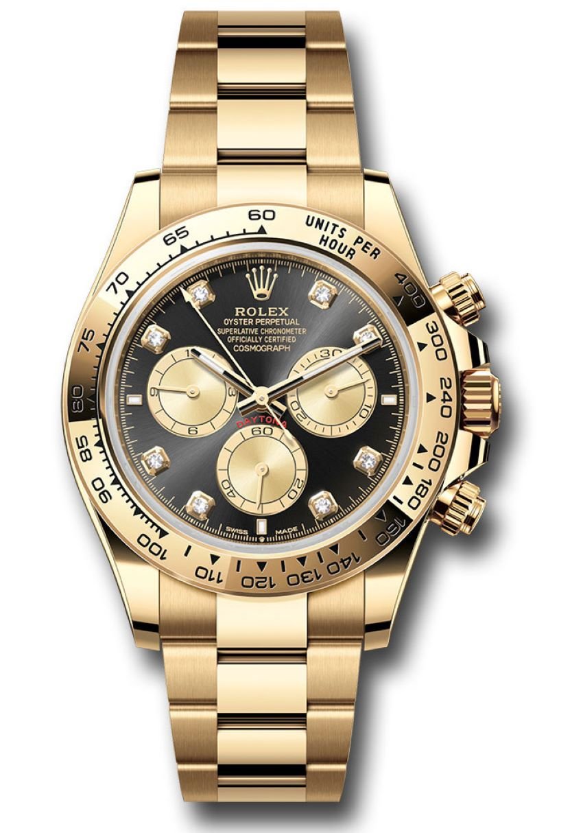 rolex-daytona-yellow-gold-black-and-golden-diamond-dial-oyster-bracelet-126508-584317.jpg Rolex Daytona Yellow Gold Black And Golden Diamond Dial Oyster Bracelet 126508 - Image 1