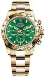Rolex 'John Mayer' Daytona Cosmograph | Green Dial, Yellow Gold (Ref#116508)