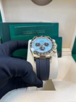 Rolex Daytona Yellow Gold Daytona Tiffany Dial on Oysterflex New 2025 Release Reference 126518 - Image 11