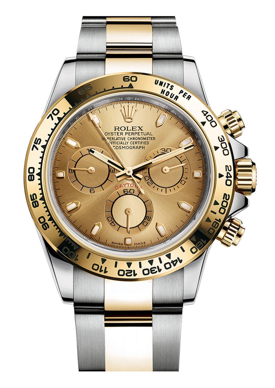 rolex-daytona-yellow-rolesor-cosmograph-daytona-40-watch-champagne-index-dial-116503-645053.jpg Rolex Daytona Yellow Rolesor Cosmograph Daytona 40 Watch - Champagne Index Dial 116503 - Image 1